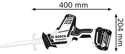 Akumuliatorinis tiesinis pjūklas Bosch GSA 18 V-LI C Professional Solo