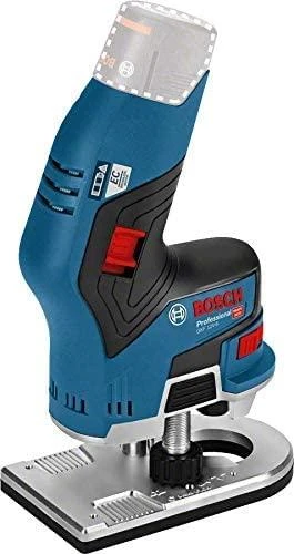 Bosch Akumuliatorinė rankinė freza GKF 12V-8, be akumuliatoriaus ir kroviklio