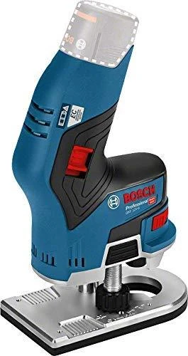 Bosch Akumuliatorinė rankinė freza GKF 12V-8, be akumuliatoriaus ir kroviklio