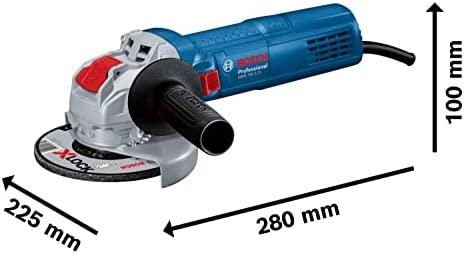 kampinis šlifuoklis mit X-LOCK Bosch GWX 750-115