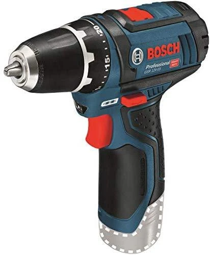 Bosch Akumuliatorinis gręžtuvas-suktuvas GSR 12V-15, be akumuliatoriaus ir kroviklio