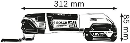 Bosch Akumuliatorinis daugiafunkcis pjoviklis GOP 12V-28, 2x3.0Ah, ACC