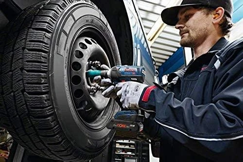 Bosch GDS 18V-300, LB be akumuliatoriaus ir kroviklio