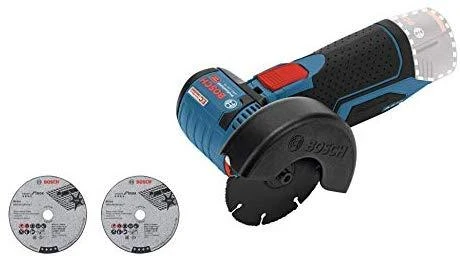 Bosch Professional kampinis šlifuoklis GWS 12V-76 (be baterijos ir įkroviklio; kartoninėje dėžėje)