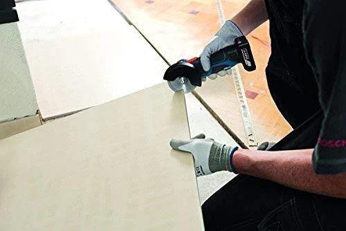 Bosch Professional kampinis šlifuoklis GWS 12V-76 (be baterijos ir įkroviklio; kartoninėje dėžėje)