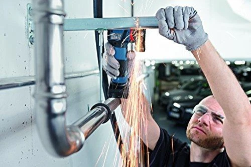 Bosch Professional kampinis šlifuoklis GWS 12V-76 (be baterijos ir įkroviklio; kartoninėje dėžėje)
