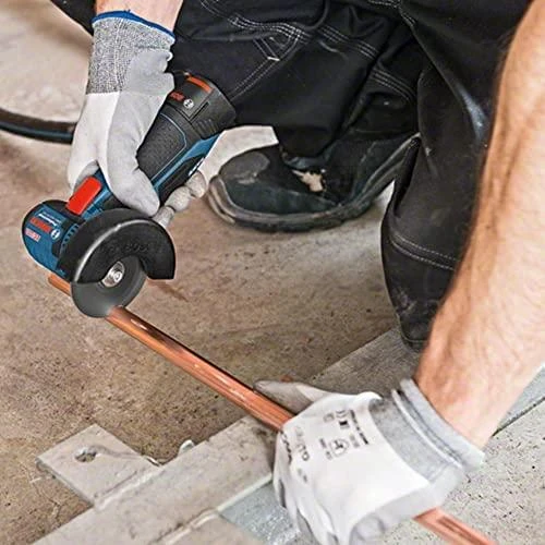 Bosch Professional kampinis šlifuoklis GWS 12V-76 (be baterijos ir įkroviklio; kartoninėje dėžėje)