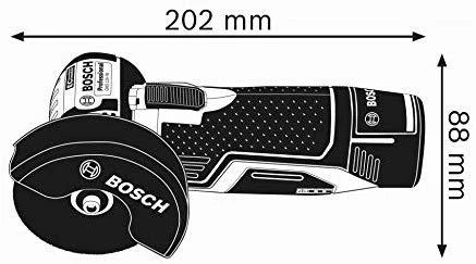 Bosch Akumuliatorinis kampinis šlifuoklis GWS 12V-76 V-EC (be baterijų ir įkroviklio)