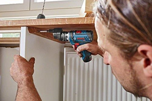 Bosch Akumuliatorinis gręžtuvas-suktuvas GSR 12V-15 FC Set, 2x2.0Ah, 4xGFA
