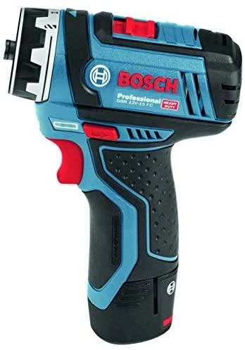 Bosch Akumuliatorinis gręžtuvas-suktuvas GSR 12V-15 FC, 2x2.0Ah, GFA 12-B