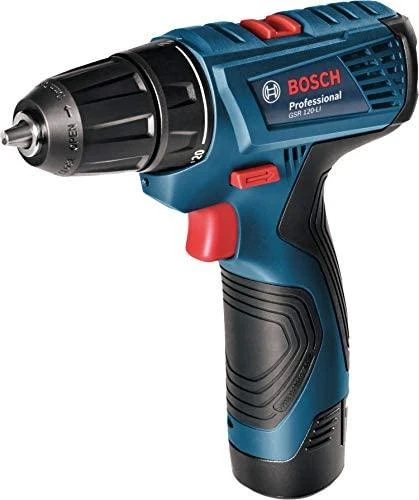 Akumuliatorinis gręžtuvas-suktuvas Bosch GSR 120-LI 12 V 2 Ah