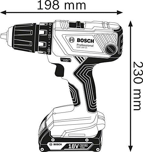 Bosch GSR 18V-21, CT be akumuliatoriaus ir kroviklio