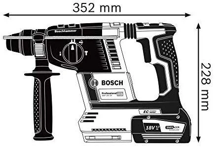 Bosch Akumuliatorinis perforatorius GBH 18V-26, be akumuliatoriaus ir kroviklio
