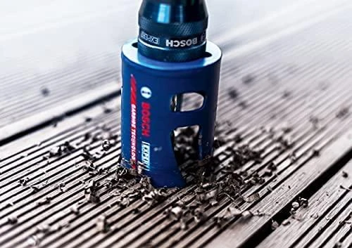 Gręžimo karūnų rinkinys Bosch EXPERT CONSTRUCTION MATERIAL; 20-64 mm; 10 vnt.
