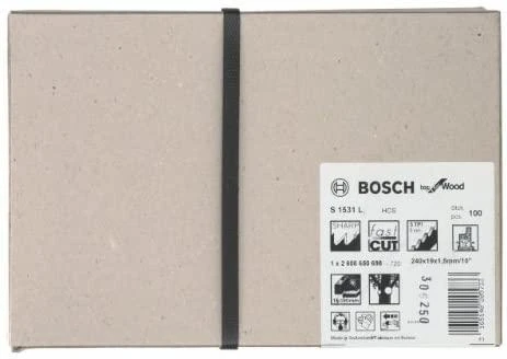 Bosch 100 pjūklo geležtės S 1531 L