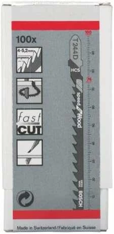 Bosch 100 siaurapj.pjūklelių T 244 D