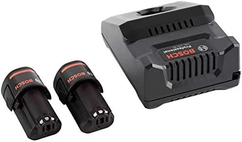 Bosch Akumuliatorius + kroviklis GBA 12V 2x2.0Ah + GAL 12V-40 rinkinys
