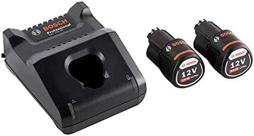 Bosch Akumuliatorius + kroviklis GBA 12V 2x2.0Ah + GAL 12V-40 rinkinys