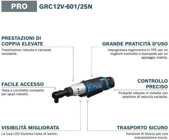 Bosch GRC 12V-60 1/2 SN Solo, C