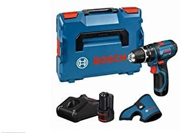 Bosch Akumuliatorinis smūginis gręžtuvas-suktuvas GSB 12V-15, 2x2.0Ah