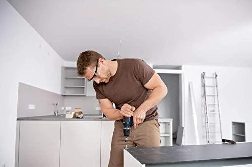 Bosch GSB 12V-35 naudojimas montuojant baldus