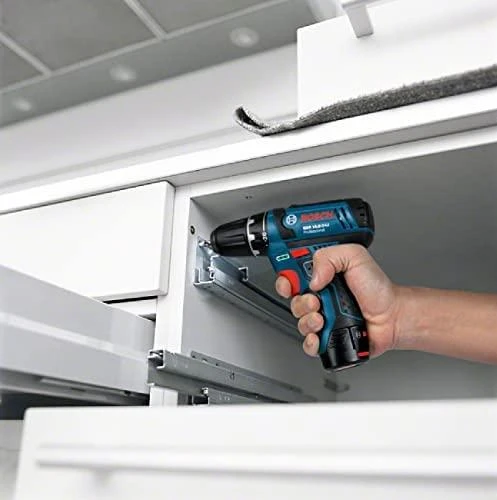 Bosch Akumuliatorinis smūginis gręžtuvas-suktuvas GSB 12V-15, 2x2.0Ah