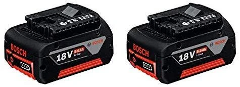 Bosch rinkinys akumuliatoriai GBA 18 V-Li 2x5,0 Ah + kroviklis GAL 1880 CV