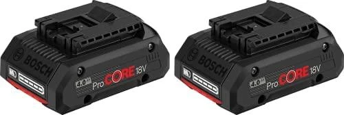  Bosch Akumuliatorius GBA 18V 2x4.0Ah ProCORE18V + kroviklis GAL 18V-40