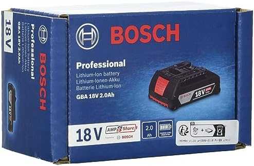 Bosch Akumuliatorius GBA 18V 2.0Ah