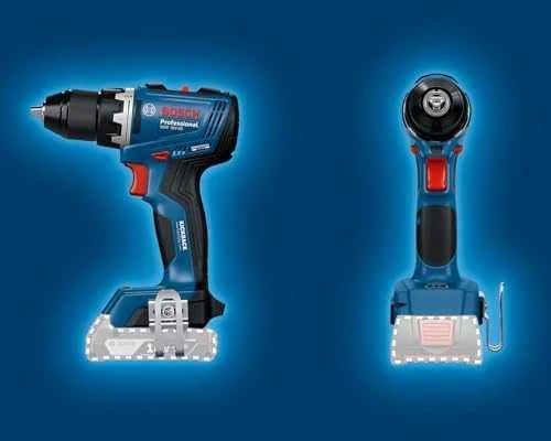 Bosch GSR 18V-65, CT, be akumuliatoriaus ir kroviklio