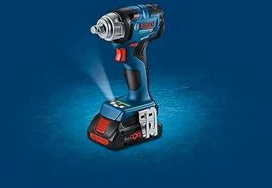 Bosch 18V smūginis veržliasukis su LED lempute