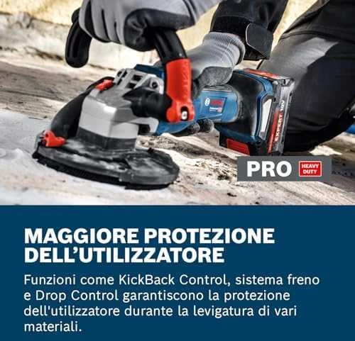 Bosch GBR 18V-15 S, Solo, deimantinis taurės formos šlifavimo diskas, LB