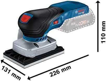 Bosch GSS 18V-13 Solo; 3 plokštės LB