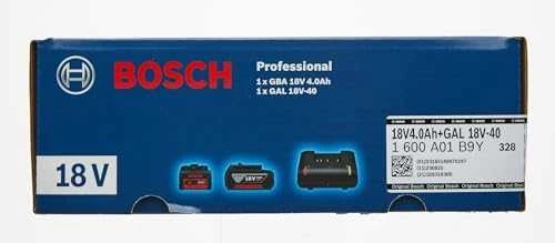 Bosch akumuliatorius GBA 18V 4.0AH +  kroviklis GAL 18V-40 1600A01B9Y