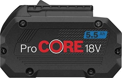 Akumuliatoriai + pakrovėjas Bosch GBA 18V / 4.0Ah ProCORE 18V + 5.5Ah ProCORE 18V + GAL 1880 CV