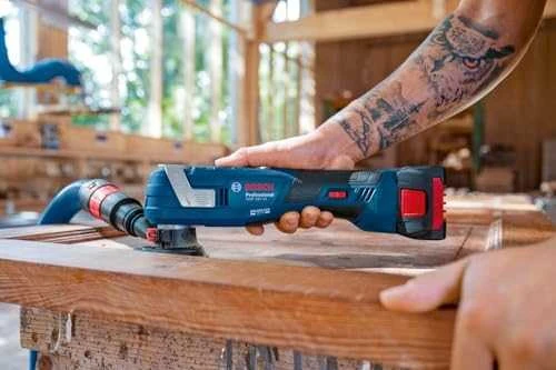 Akumuliatorinis daugiafunkcis įrankis BOSCH GOP 18V-34 be akumuliatoriaus ir kroviklio, kartoninė pakuotė