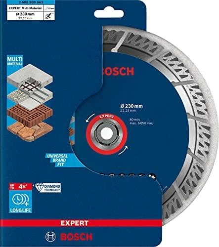Deimantinis pjovimo diskas Bosch 2608900663; 230 mm