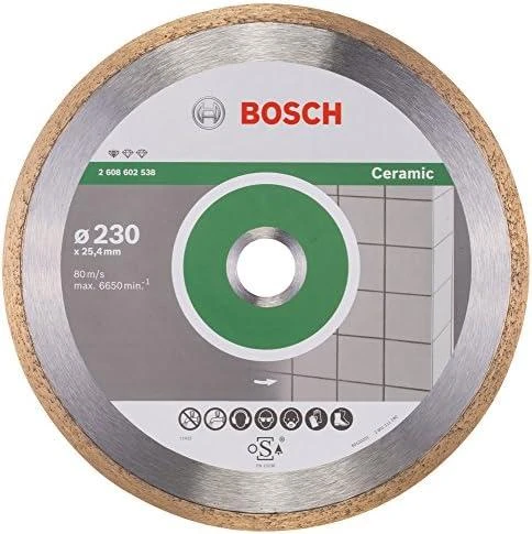 BOSCH DIAMOND DISKAS 230x25,4 PE PILNAS KERAMIKA