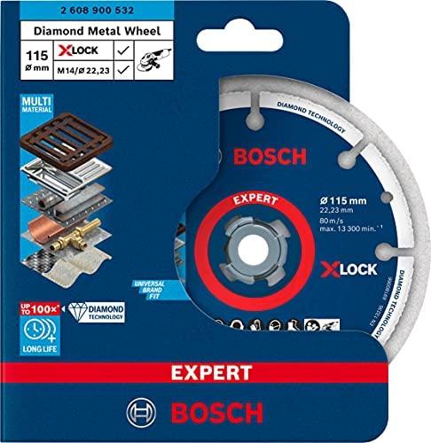 Bosch X-LOCK deimantas metalui 115mm