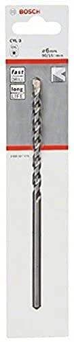 Bosch Grąžtas betonui 6x150 mm CYL-3 Sidabrinis Percussion
