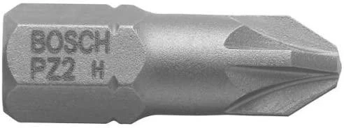 Bosch Suktuvo antgaliai Pz 2 100 vnt, Extra Hart