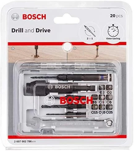 Bosch 20 dalių komplektas Extra Hard HSS