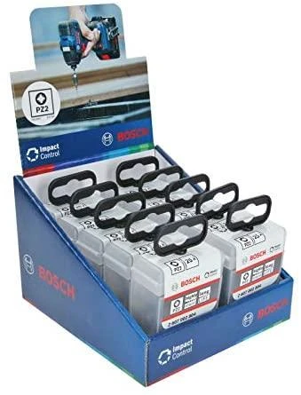 Bosch Suktuvo antgaliai PZ2 25 vnt./ Impact, L=25mm