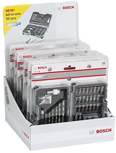 Grąžtas Bosch 35 dalių komplektas HSS-G 2,5/3/3,5/4/5/6mm