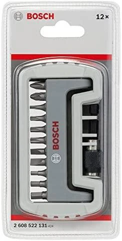 Bosch 12 dalių antgalių kompl. 25 mm, Extra Hart