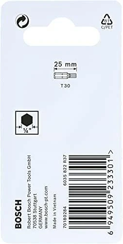 Bosch Suktuvo antgaliai T30 2 vnt./ Impact, L=25mm
