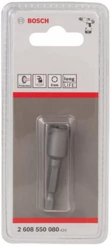 Bosch Šešiabr. raktas dydis 8,0, l=50 mm