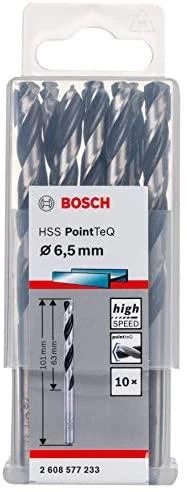 Bosch PointTeQ grąžtas metalui 6,5 x 63 x 101 mm ,10 vnt