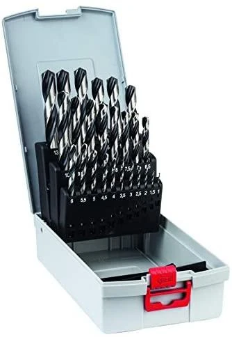 HSS Spiralinis grąžtas "PointTeQ" 25 dalių, "ProBox" 1–13 mm