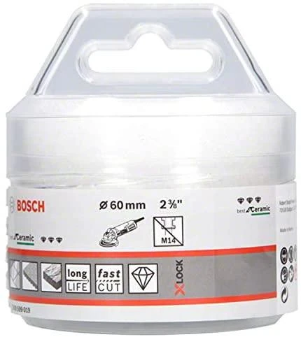 Grąžtas Bosch X-LOCK keraminis sauso pjovimo greitis 60 x 35 mm